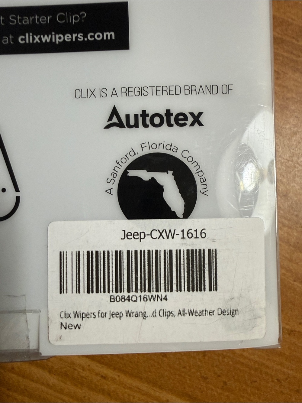 Clix Wipers for Jeep Wrangler - Picture 3 of 5